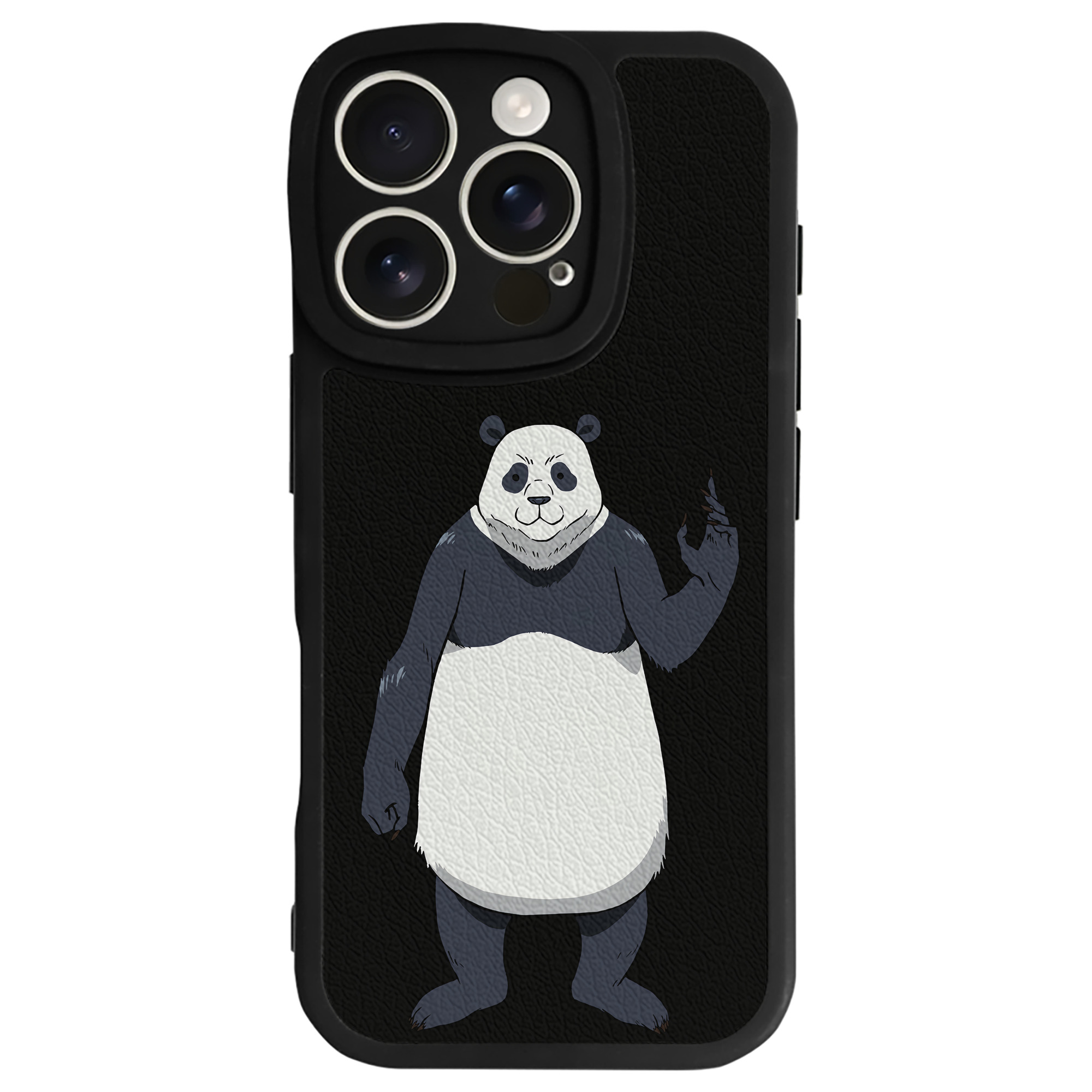 （画像用） 呪術廻戦 Jujutsu Kaisen 【iPhone 16シリーズ対応】シリコンスマホケース（レザー調） 材質：シリコン